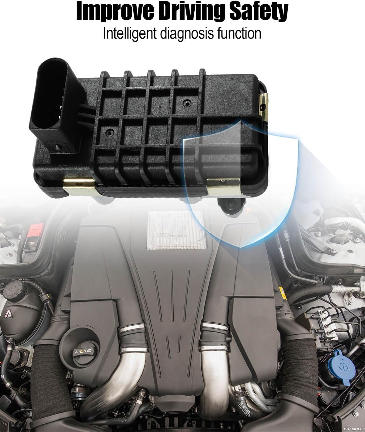 Turbo Electronic Actuator Fits for Mercedes Benz E320 E350 GL320 GL350 ML320 ML350 Sprinter 2500 3500 3500XD 2007-2021 Fit for Dodge Sprinter 2500 3500 2007-2009 Replace 7773185002SA 6420906880