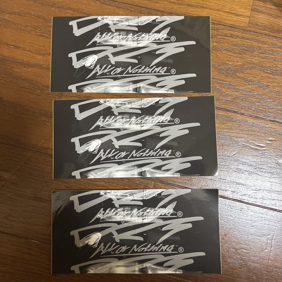 Amazon.co.jp: DRT ステッカー ALL or Nothing 約145ミリ×約70ミリ 3枚