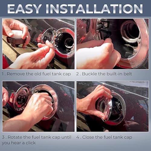 Miniatura 5 de Tapa de gasolina para Mercedes Benz C CL CLK CLS E G GLK AMG S SL SLC SLK C230 C240 C250 C280 C300 C320 C350 E320 E350 E350 E400 E500 E550 G500 550