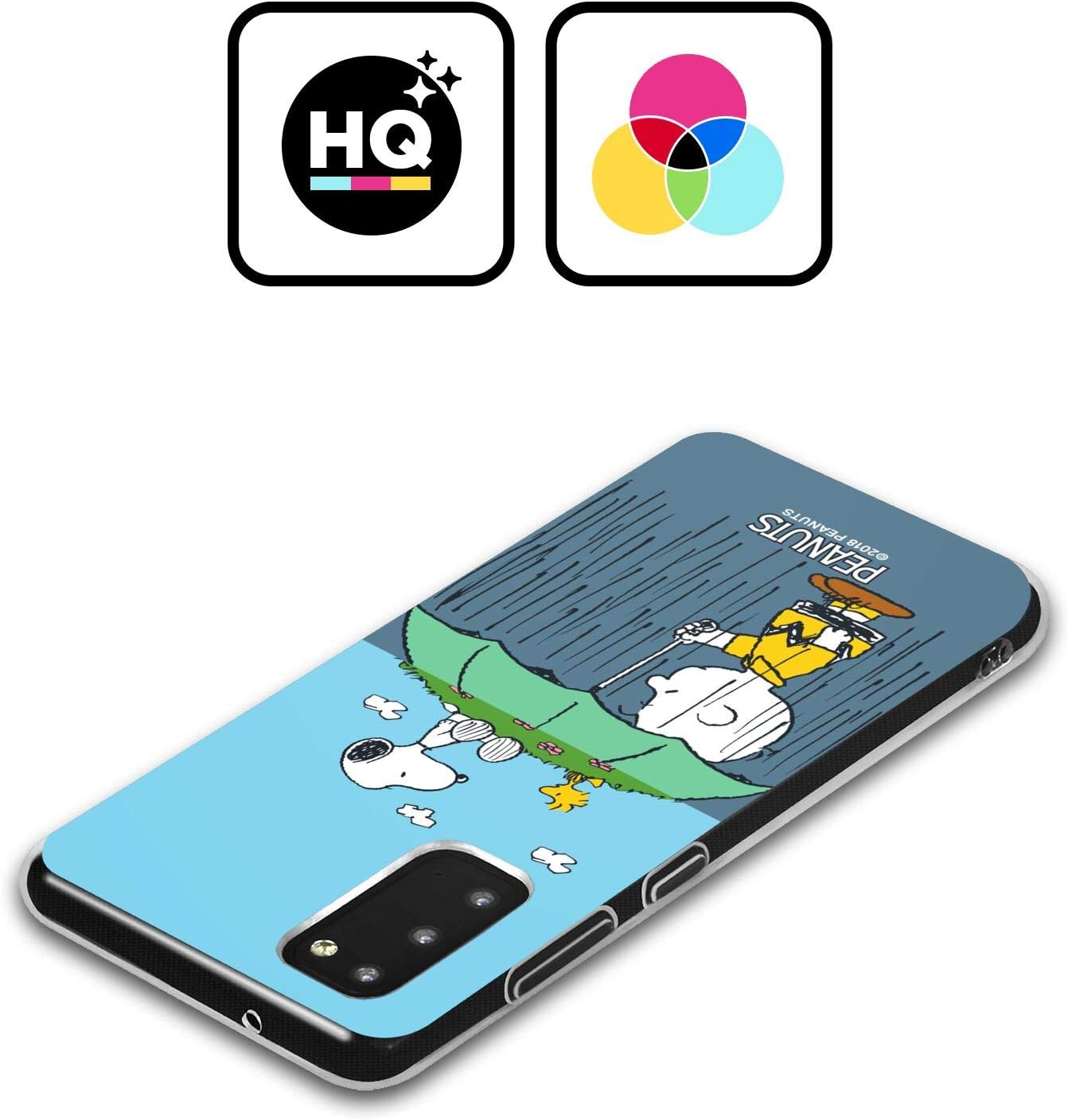 Head Case Designs Officially Licensed Peanuts Charlie, Snoppy & Woodstock Halfs and Laughs Gel Case [Military Grade Protection] Compatible with Samsung Galaxy S25 Ultra and Compatible with MagSafe