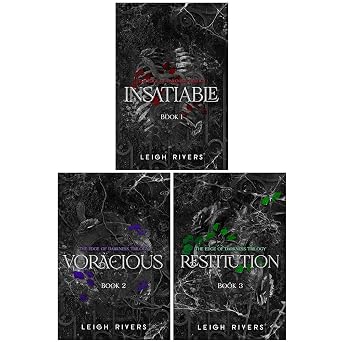 Edge of Darkness Trilogy Deluxe Edition 3 Books Collection Set By Leigh Rivers Insatiable, Voracious & Restitution