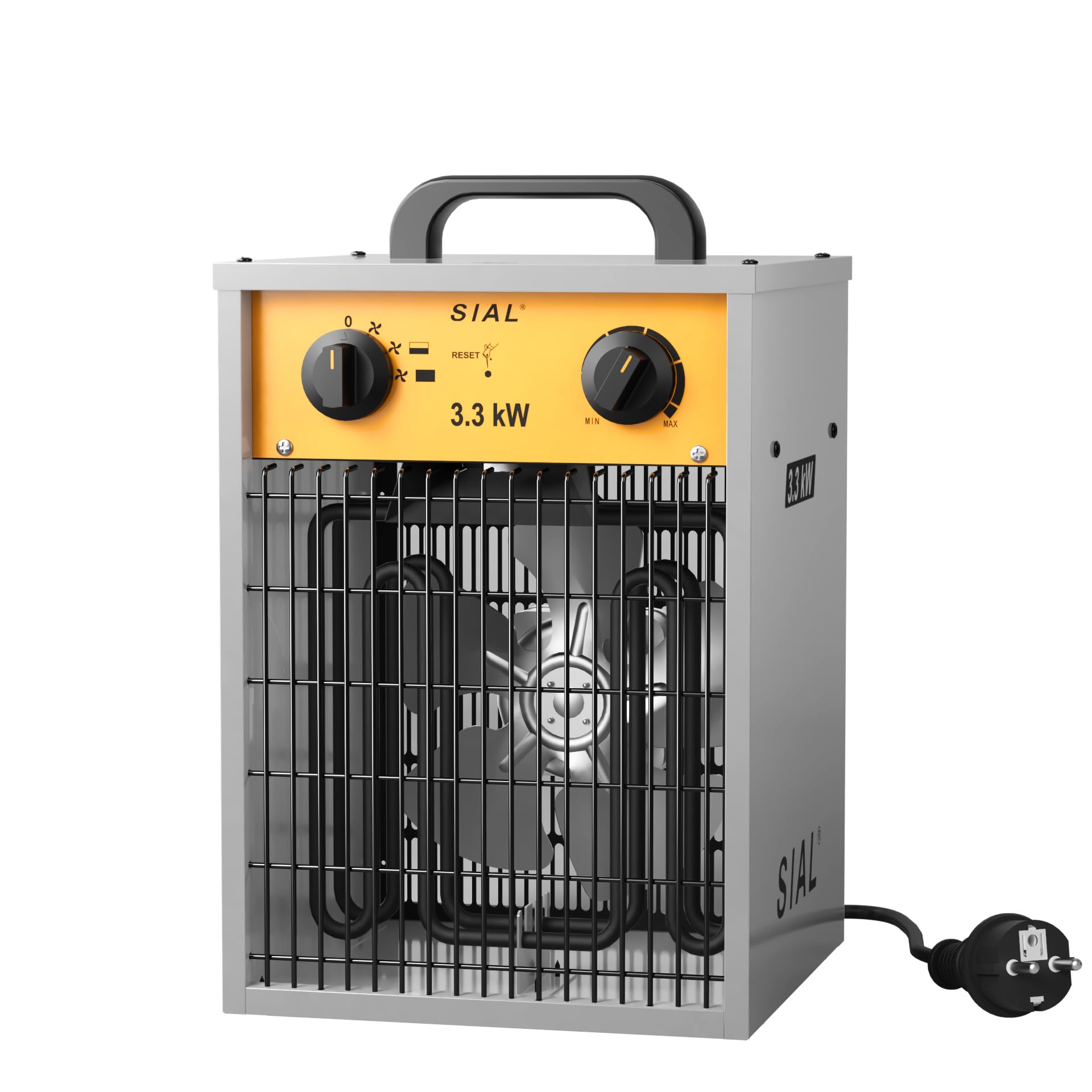 SIAL Chauffage Soufflant 3300 W Industriel Radiateur électrique — free download