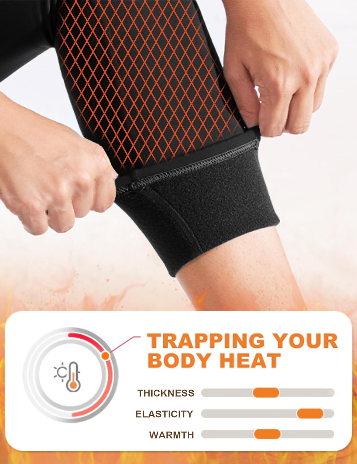 COOTRY Plus Size Thermal Underwear for Women V Neck Long Johns Base Layer Winter Top and Bottom Sets - Image 4