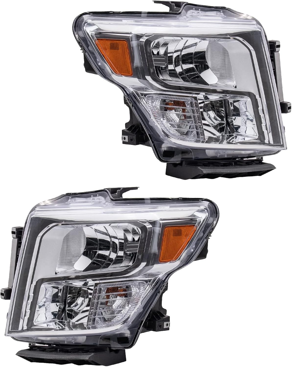 Headlight Assembly Set of 2 Mechanics Choice for 20202022