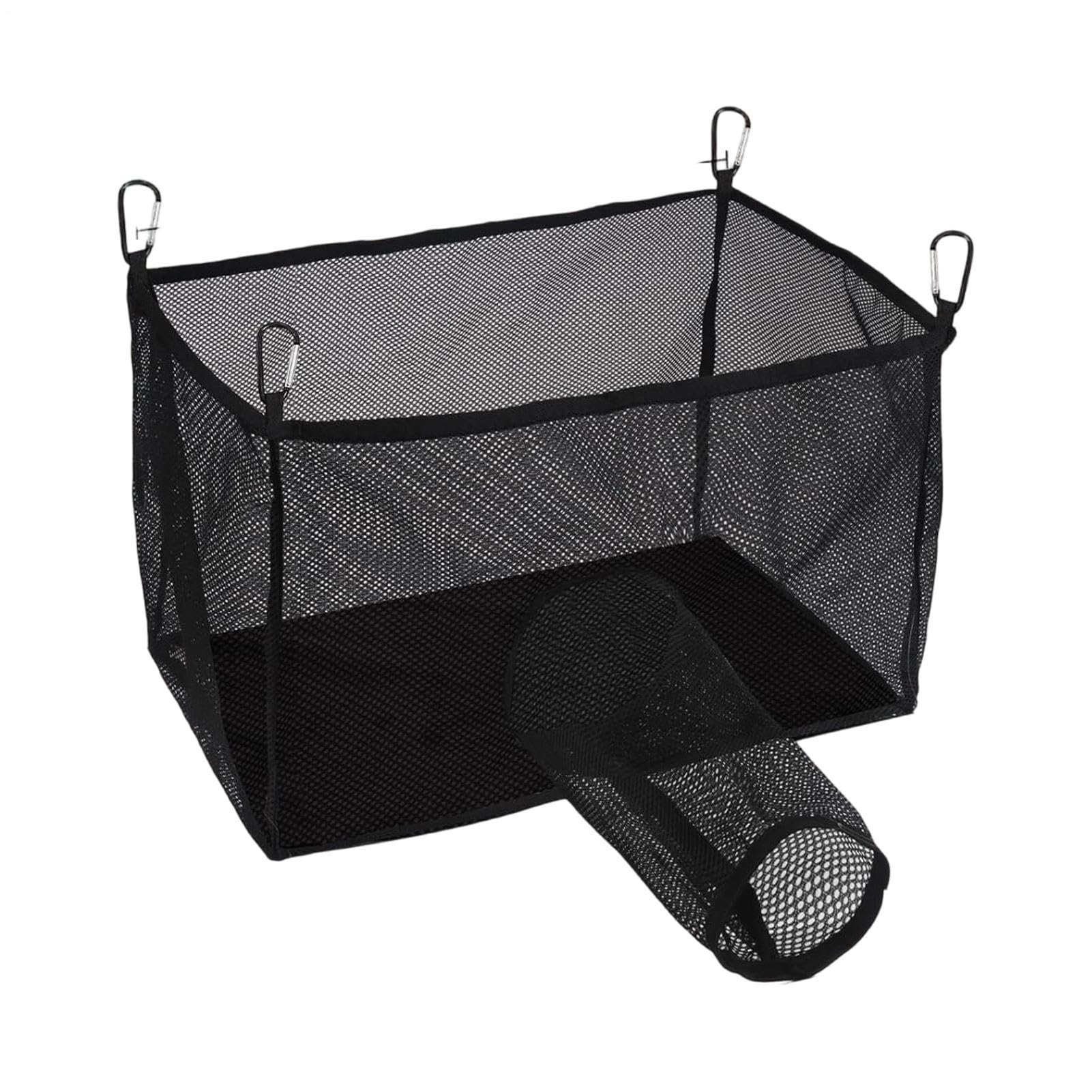 Ferret Hammock for Cage with Tunnel Nylon Mesh Cube Washable Toys