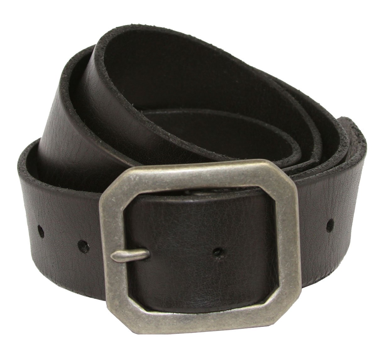 Seattle Men's Casual Jean Full Grain Leather Belt 1-1/2