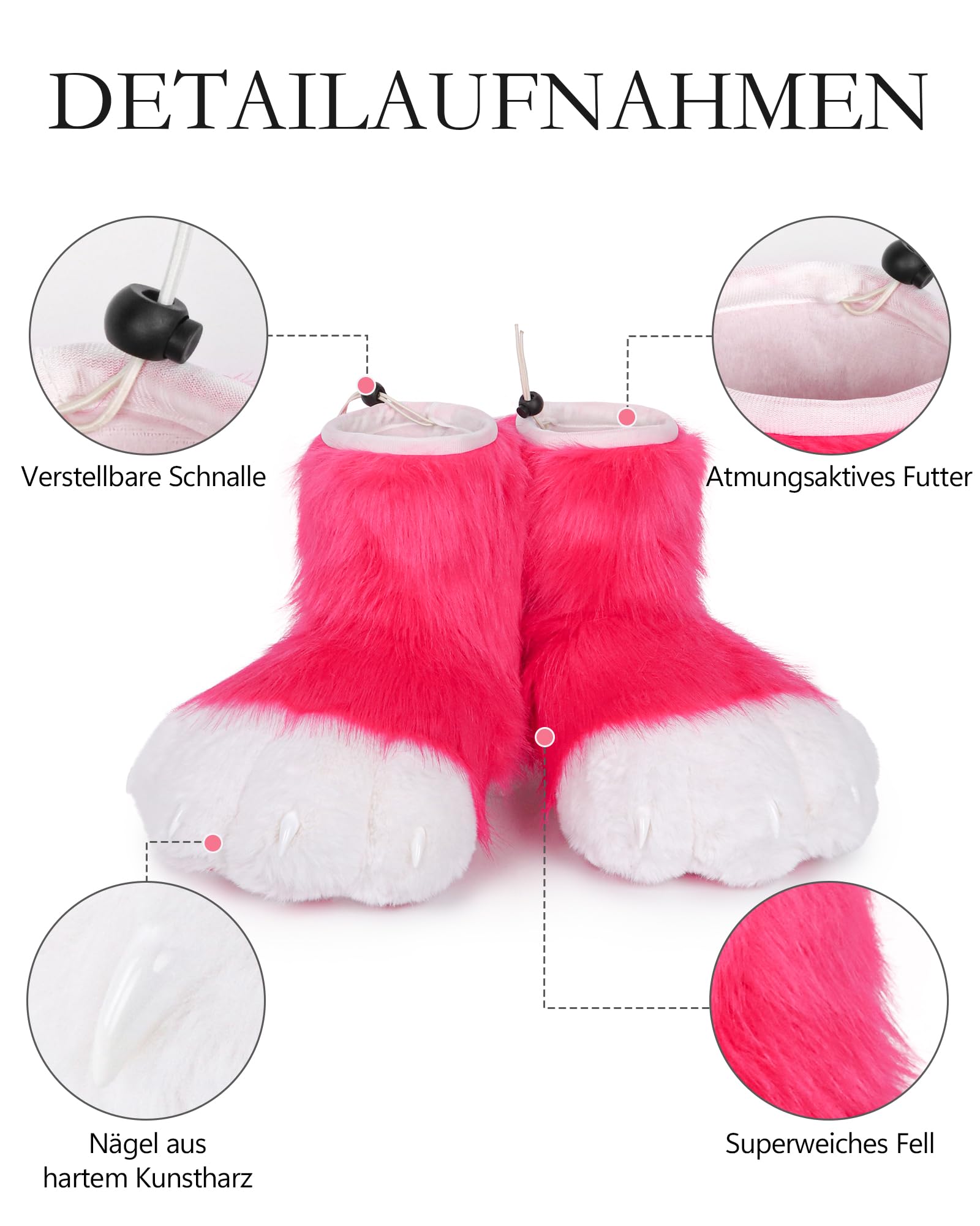 Juego de accesorios para disfraz de gato de animales para cosplay