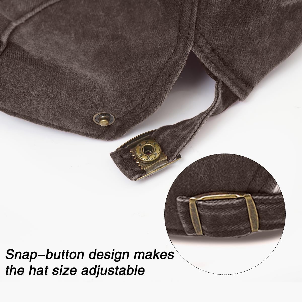 Men's Newsboy Hats Flat Ivy Gatsby Cap Irish Cabbie Driving Golf Hunting Hat - Image 4