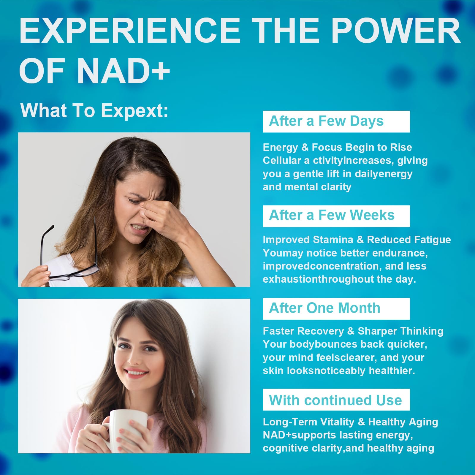 NAD+Supplement, with Trans-Resveratrol, Liposomal NAD+ 500 mg - 60 Capsules — Amazon image 6