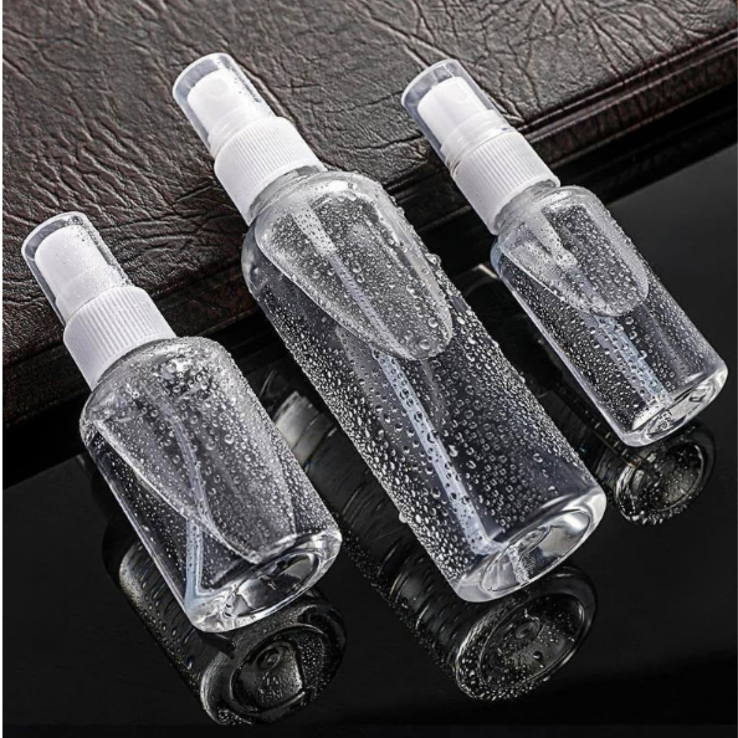 3er Set Transparente Sprühflaschen 30 Ml – Feinzerstäuber Für ätherische Öle, Duftproben & Mehr