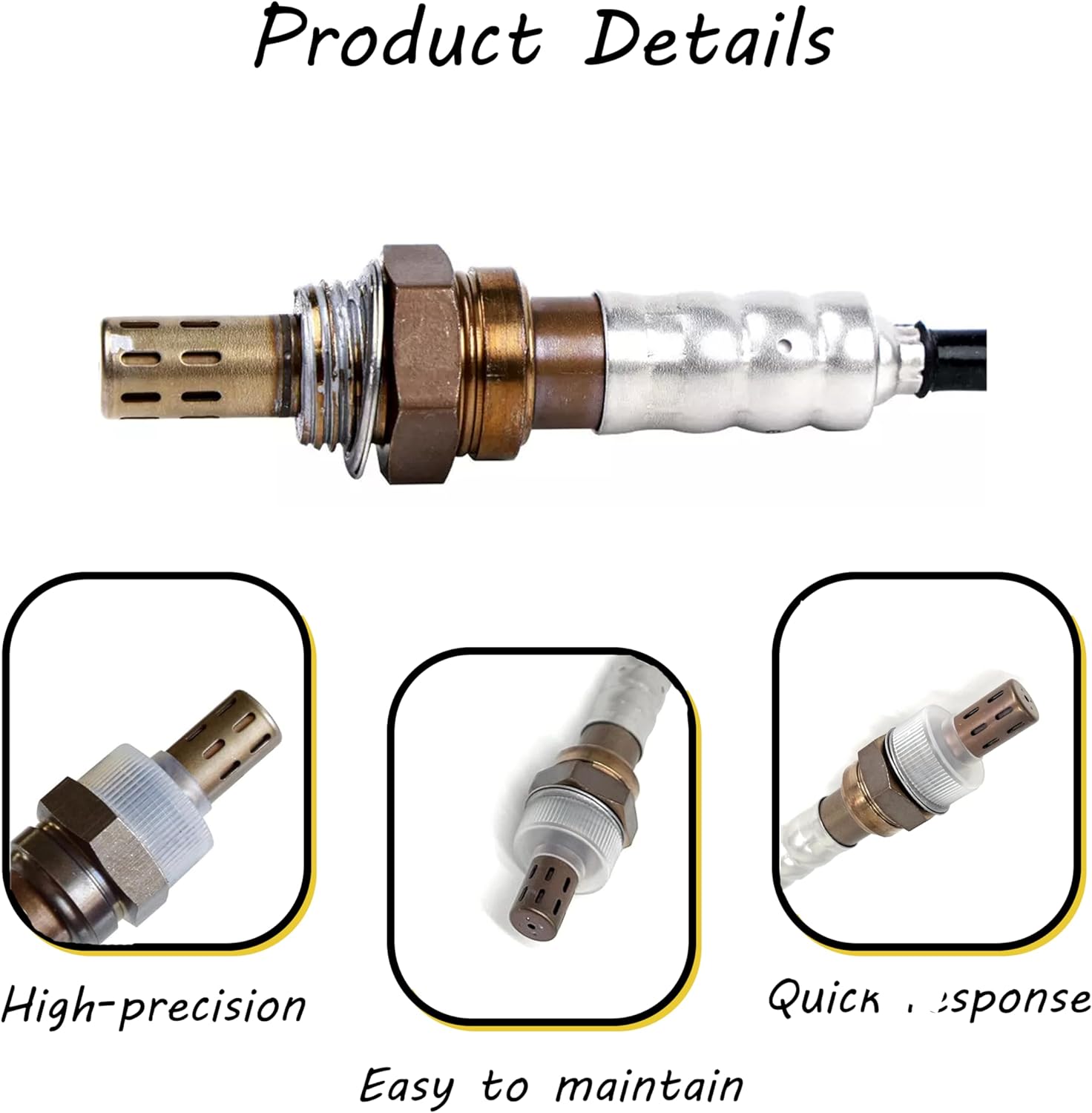 234-5135 234-4488 2PCS Upstream+Downstream Oxygen Sensor Fit Mini Cooper 07-10 1.6L