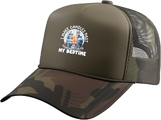 Candle Maker Candle Making Candle Wax Candlemaking Trucker Hat with Adjustable Mesh Back