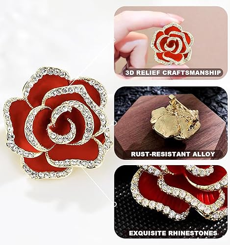 Miniatura 2 de Brooches and Pins for Women Vintage Brooch Pins for Women Rhinestone Brooch and Pin Crystal Brooch Pin Fashion Broche Gifts