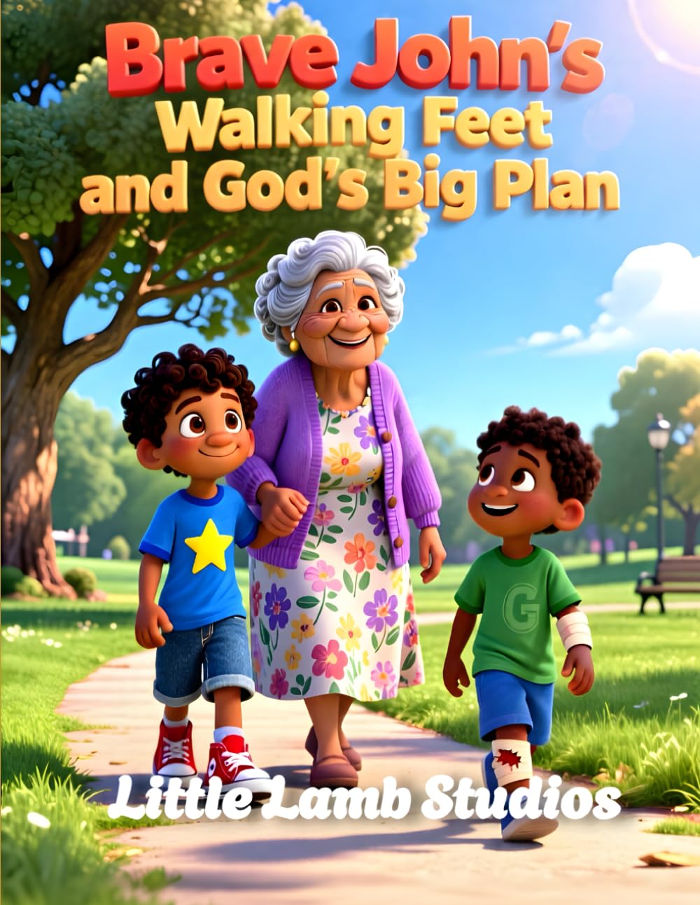 Brave John’s Walking Feet and God’s Big Plan: A Faith-Filled Christian Story About Kindness, Courage, and Walking With God (God’s Beautiful Children)