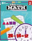 180 Days™: Mathematics for 2nd Grade Practice Workbook for Classroom and Home, Cool and Fun Practice Created by Teachers