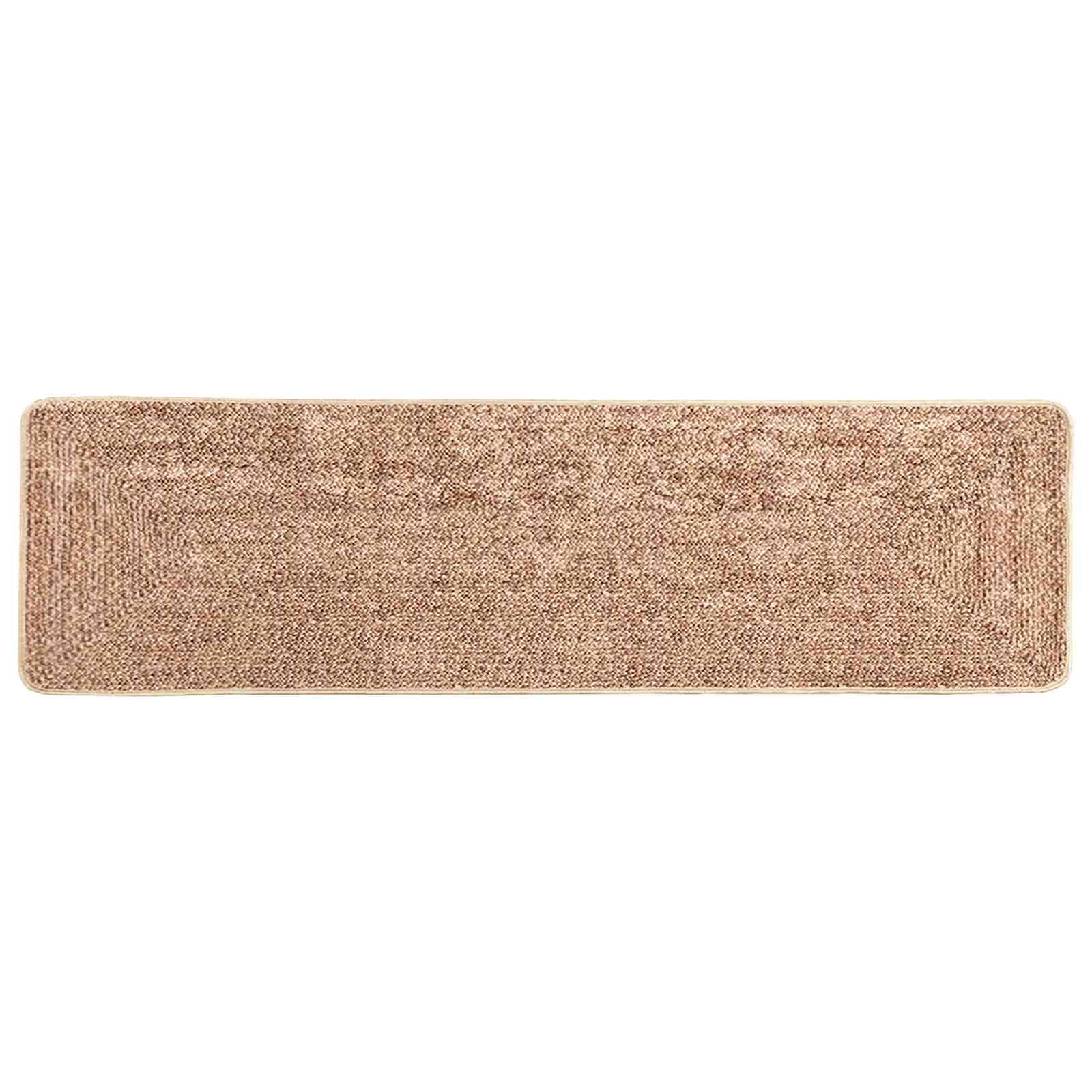Tapis de couloir jaune Marsa 50x200 cm en velours de polyester