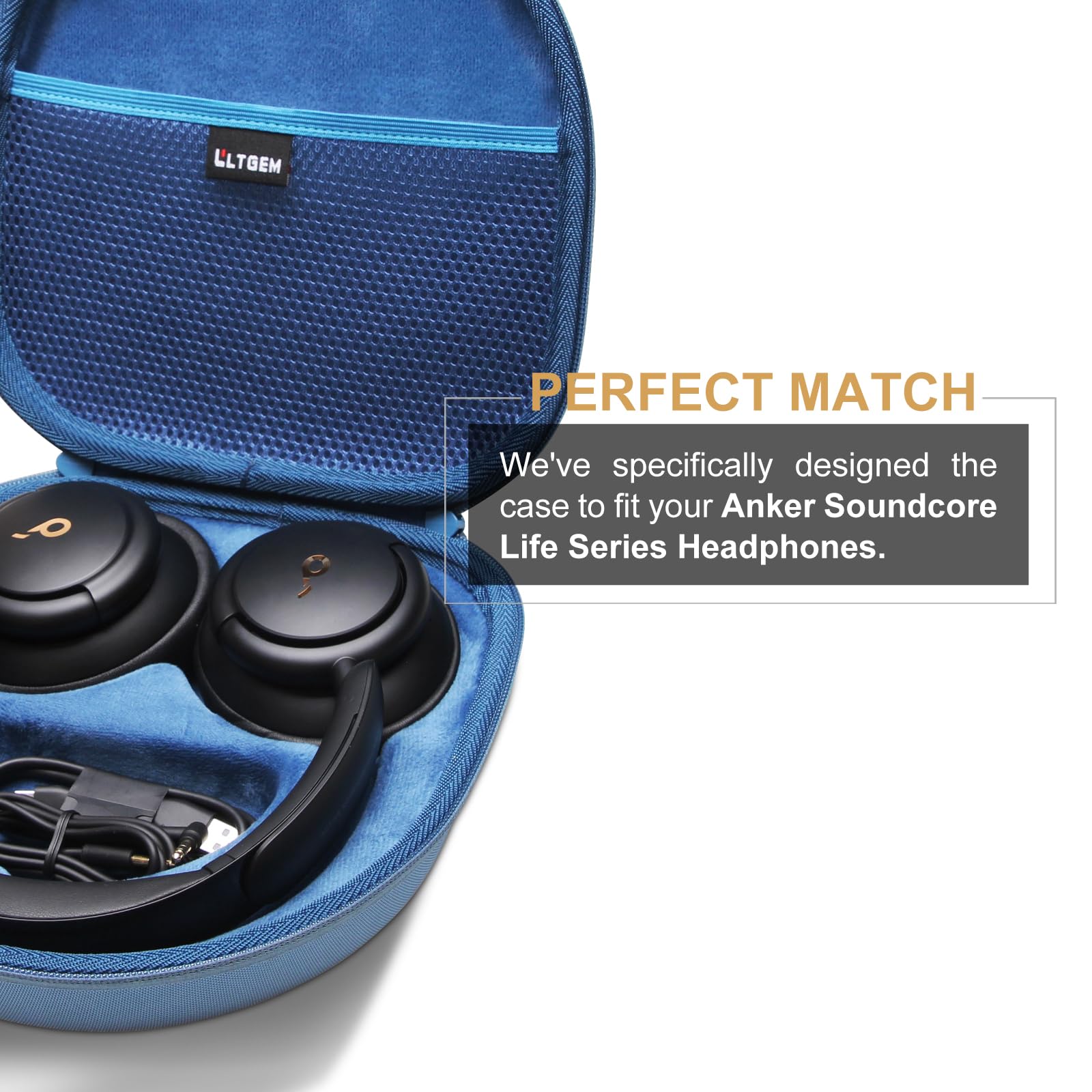 Amazon.com: LTGEM Case Compatible with Anker Soundcore Life Q20i