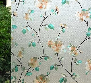 Sponsored Ad - VSUDO Window Privacy Film, Decorative Stained Glass Window Film, Frosted Window Tinting Film for Home, Hous...