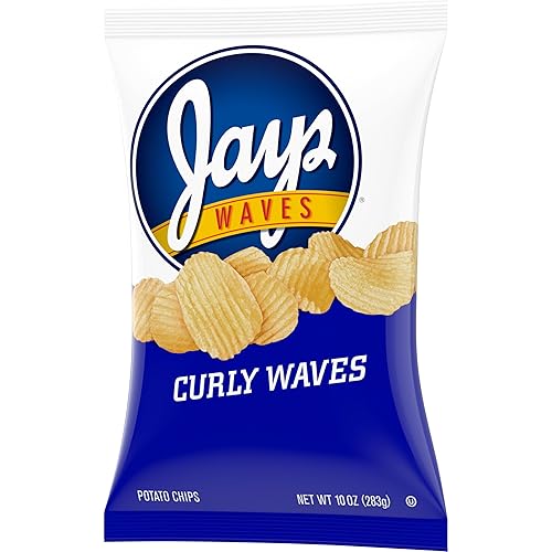 Miniatura 6 de Jays Papas fritas, ondas rizadas, bolsa de 10 onzas