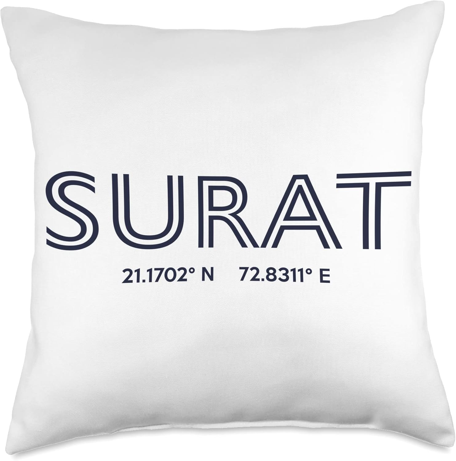 Minimalist Surat Gift For Men & Women India City