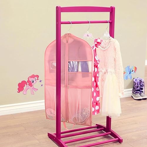 Vista 56 de Paquete de 2 bolsas de ropa para colgar ropa de viaje, bolsa de baile de 40 pulgadas, bolsas de ropa de baile para bailarines, artículos esenciales