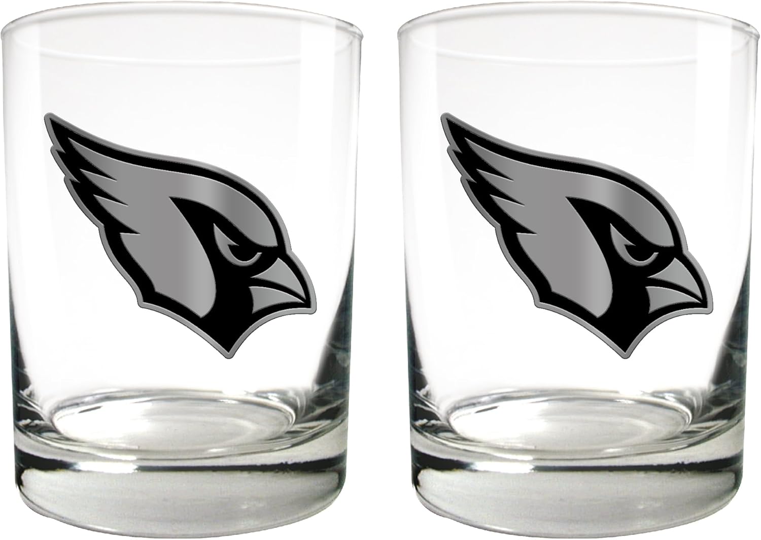Great American Products Arizona Cardinals 15oz. Legacy Rocks Glass Set