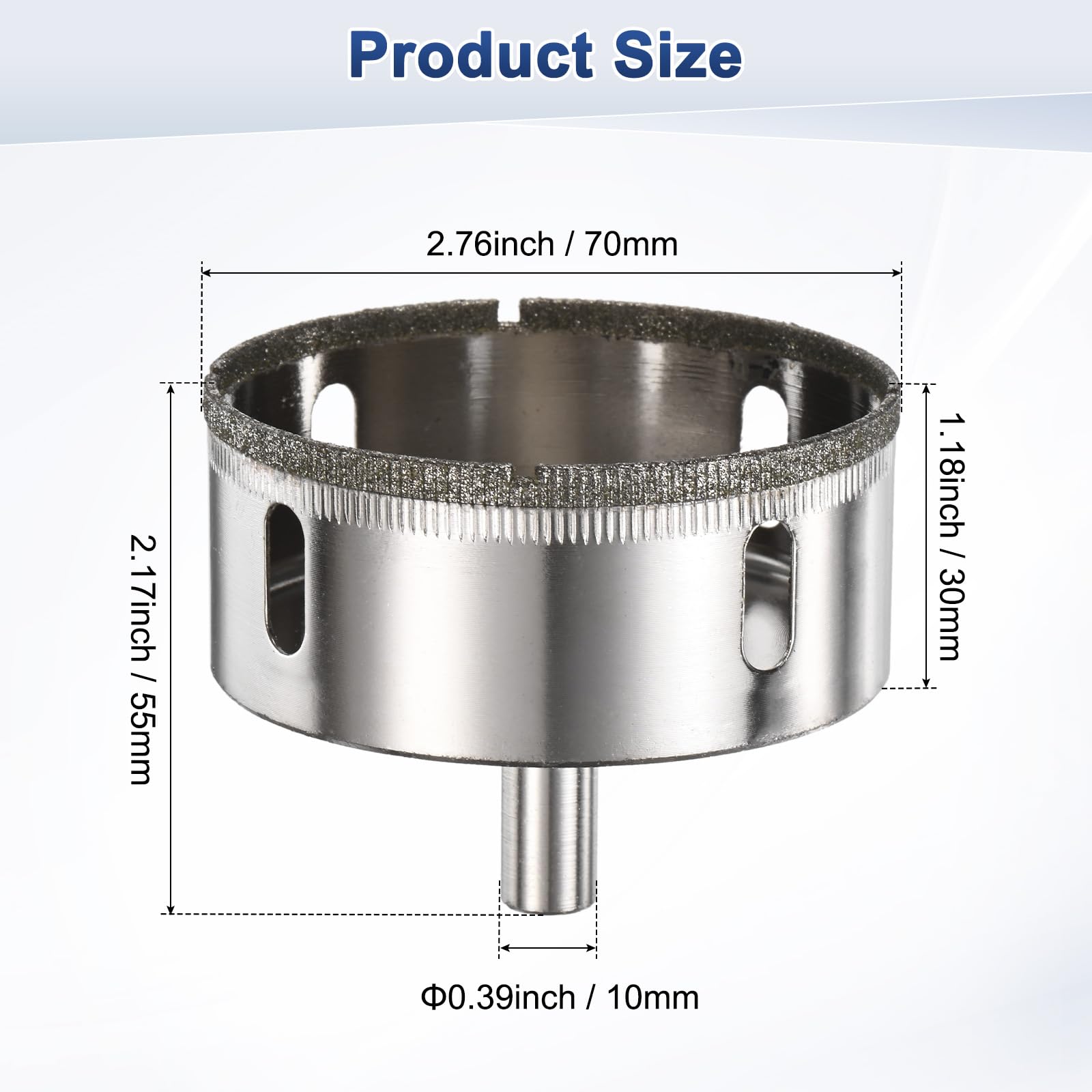 M METERXITY 1-Pack Diamond Hole Saw Drill Bit - Image 3