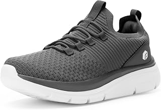 Fitville Slip On Sneakers Męskie Buty Do Chodzenia Extra Wide Buty Sportowe Lekkie Buty Do Biegania Oddychające Buty Do Biegania Fitness Siłownia Na Zewnątrz Slip On Shoes