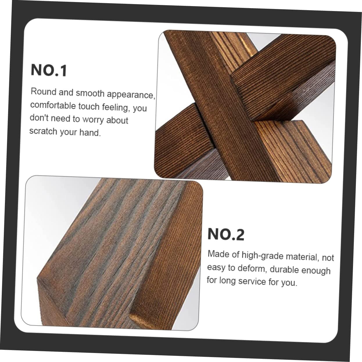OUNONA Wooden Recipe Stand Adjustable Book Holder for Desk Pine Wood Cookbook Display Easy Assembly for Kitchen Reading