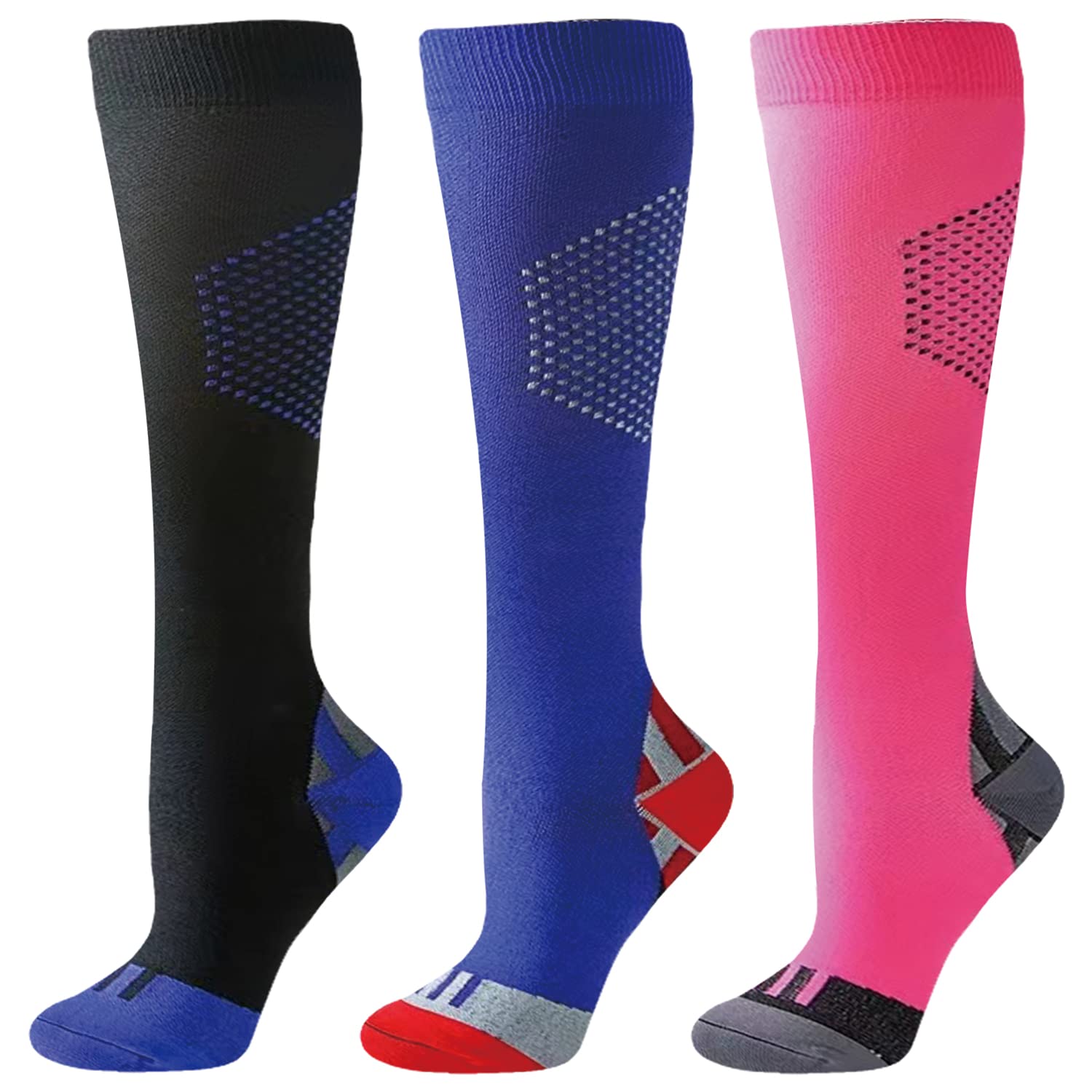 ZFiSt2/5 Compression Sock 20-30mmhg Nurse Sock Edema Varicose