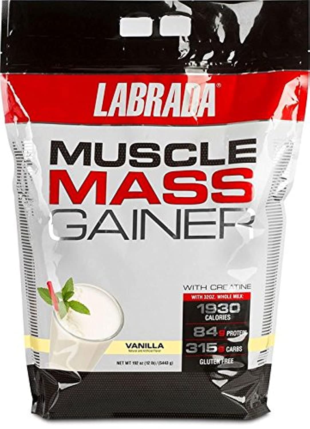 Labrada Mass Gainer - 12lbs (Vanilla)