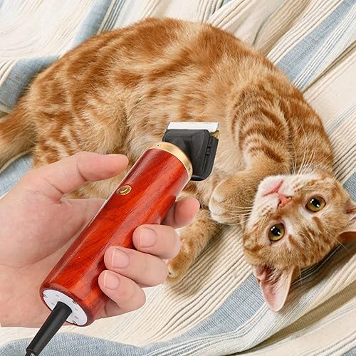 Miniatura 9 de Tijeras de oveja de 10 pies, con enchufe de 55 W, 7200 rpm, cortadoras eléctricas de doble voltaje, afeitado de animales, granja de aseo para