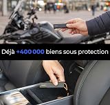 Invoxia GPS Tracker Edition 2026 - Waterproof, Improved GPS Accuracy, USB-C - Network Subscription Included 1 Year - Live Location, Theft & Motion Alarm - Cars, Motorcycles - 9