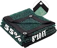 Vista 54 de LOVE STORY 6.5 x 6.5 pies, 40% de tela negra para sombra con ojales, malla de malla para jardín, cubierta de plantas, invernadero y patio