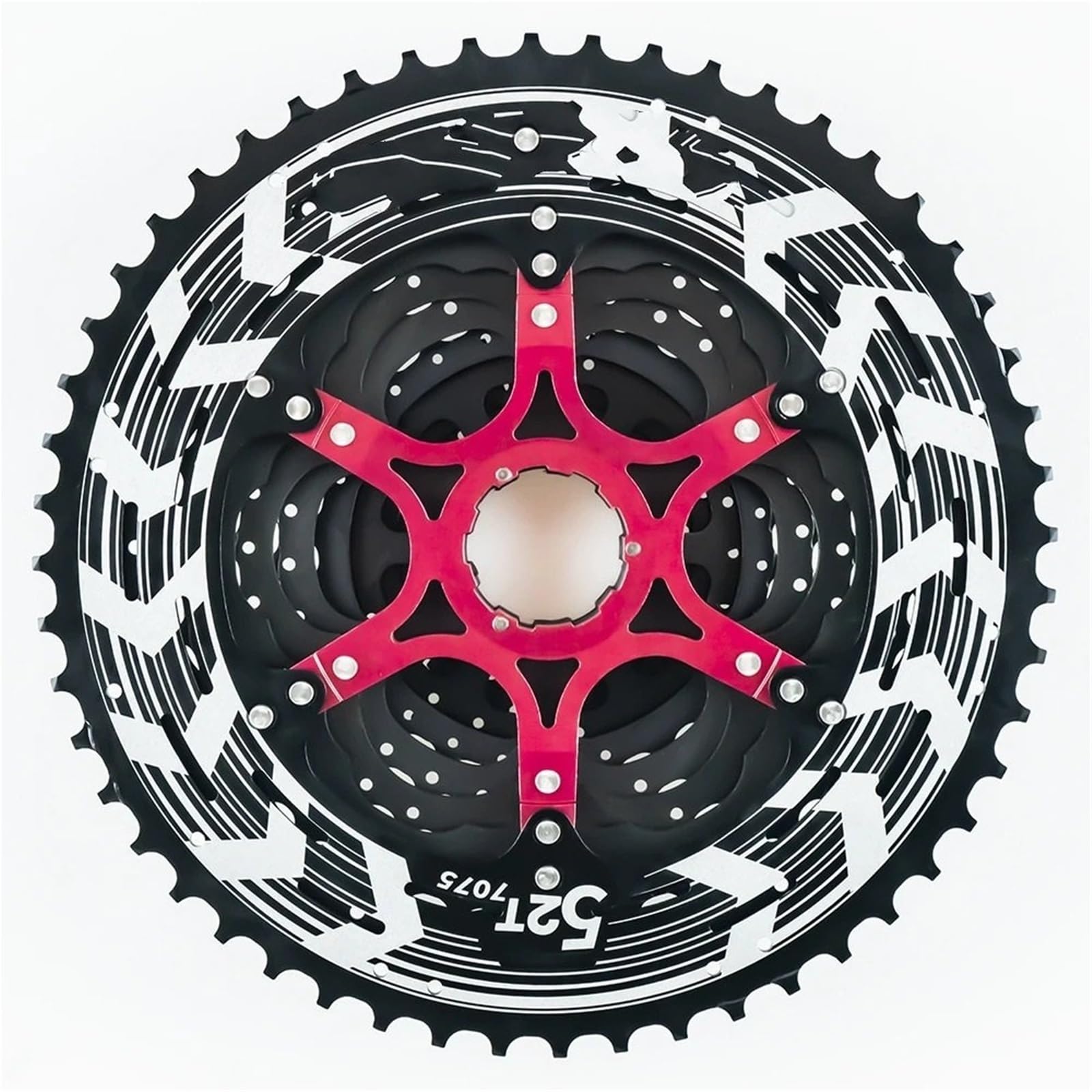 Cassettes y piñones Compatible con Cassette Ligero ZRACE Alpha de 10, 11 y 12 velocidades para Bicicleta montaña, buje Libre HG/MS/XD, 46/50/52 Dientes Cassette de Piñones