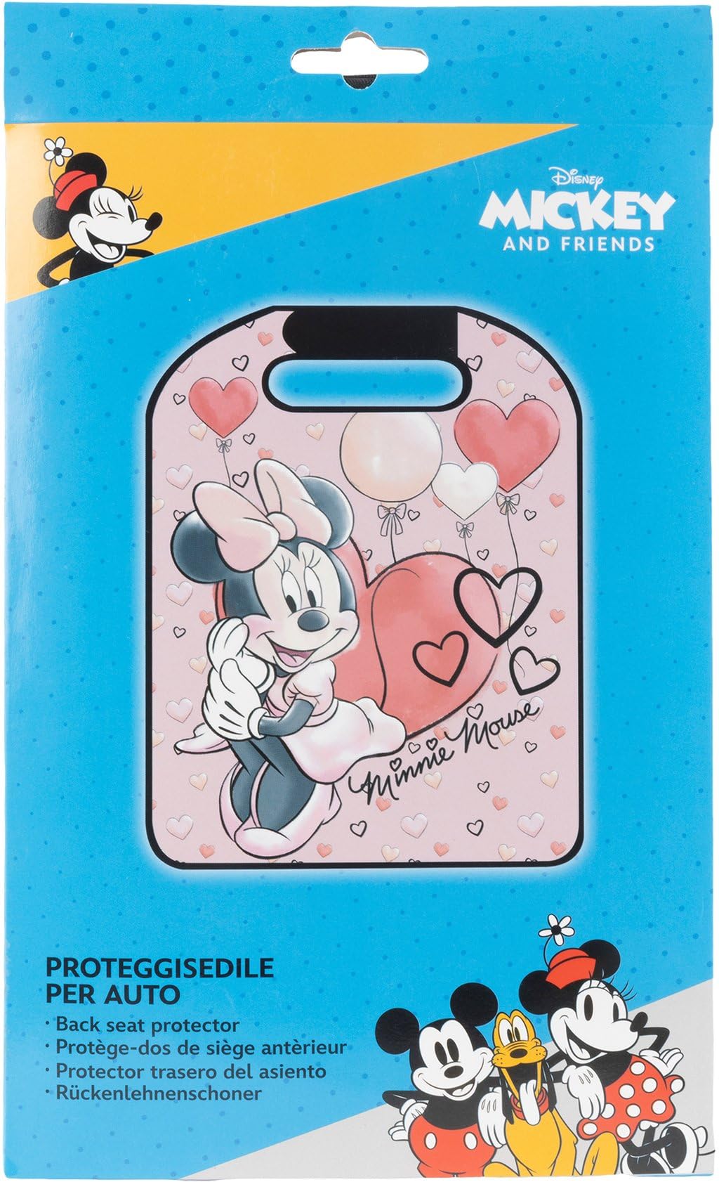 Protector de Asiento de Coche de PVC de Minnie Mouse