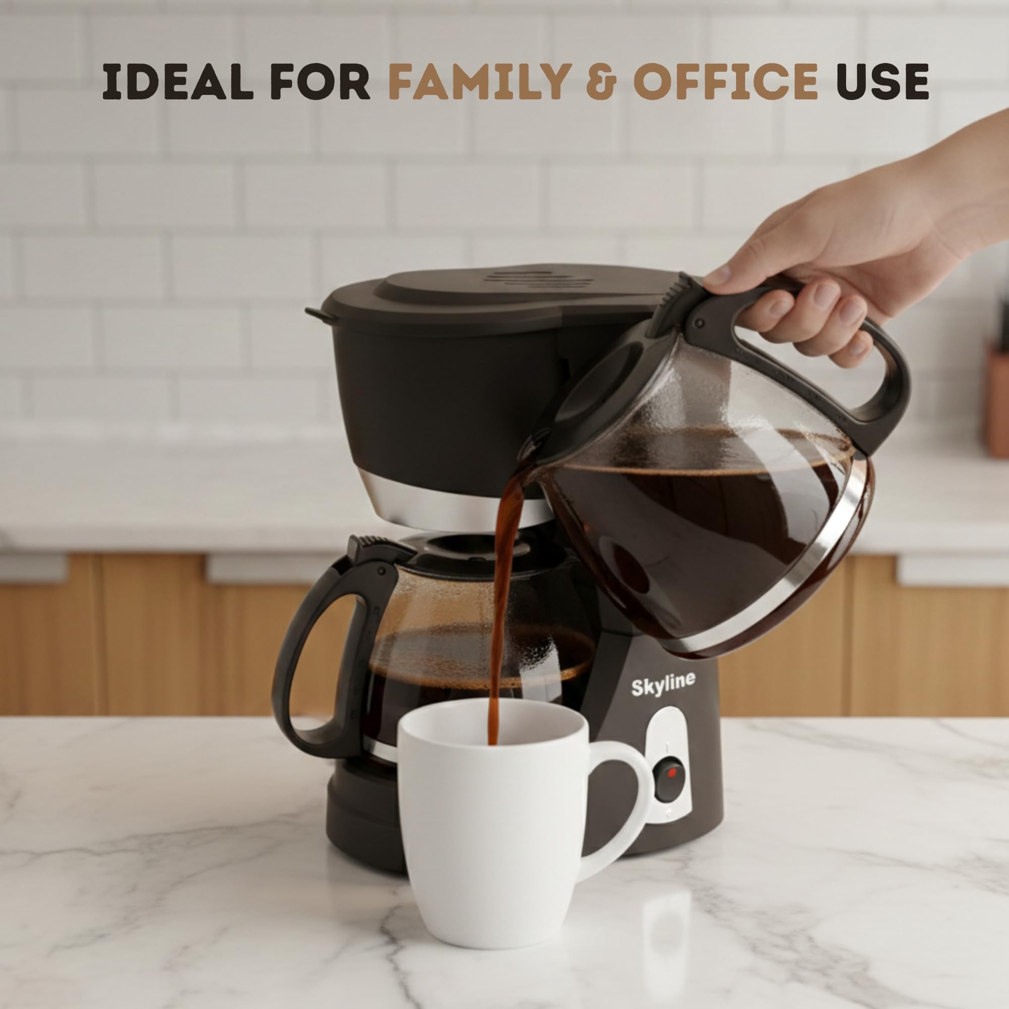 Skyline 12 Cups Drip Coffee Maker