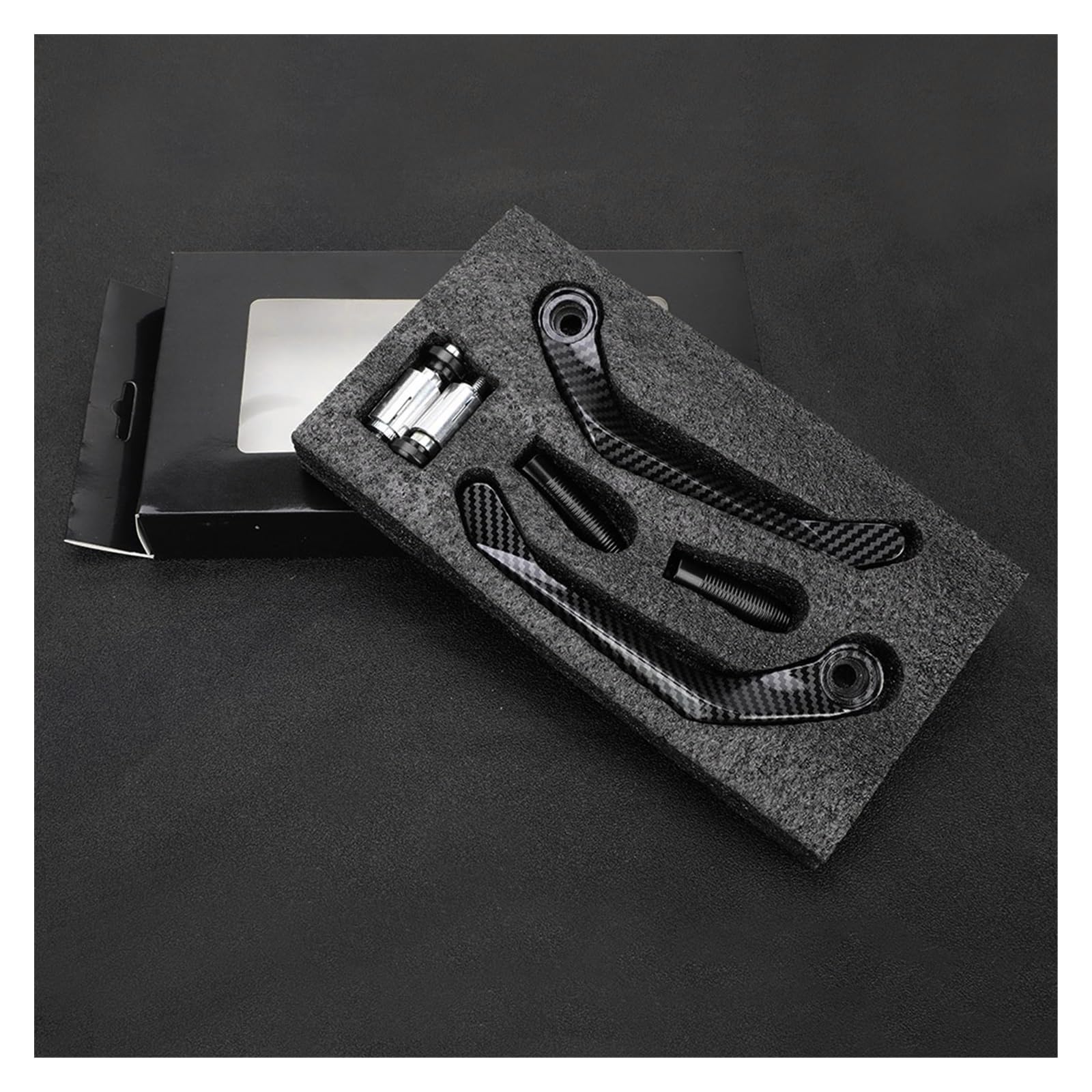 LBCSRMH Motorcycle Brake Clutch Lever Protector Motorcycle Handlebar Brake Clutch Levers Guard Protector Hand for Z1000 Z250 Z400 Z650 Z750 Z900 for NI&NJA 250R 300 500 650