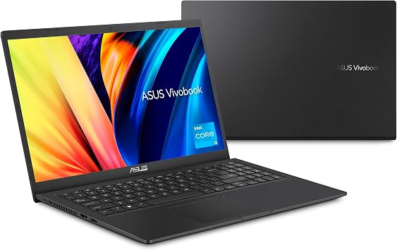 ASUS VivoBook 15 F1500EA Slim Laptop, 15.6 FHD Display, 11th Gen Intel Core i3-1115G4 Processor, 4GB DDR4, 128GB NVMe SSD, Windows 11 Home in S Mode, Indie Black, F1500EA-AS31