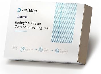 Verisana Breast Cancer Screening Test Biological At-Home Test for Women 30+, Provider-Reviewed by CLIA-Certified Lab Auria