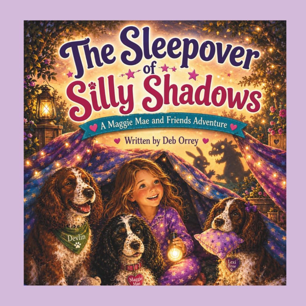 The Sleepover of Silly Shadows: A Maggie Mae and Friends Adventure