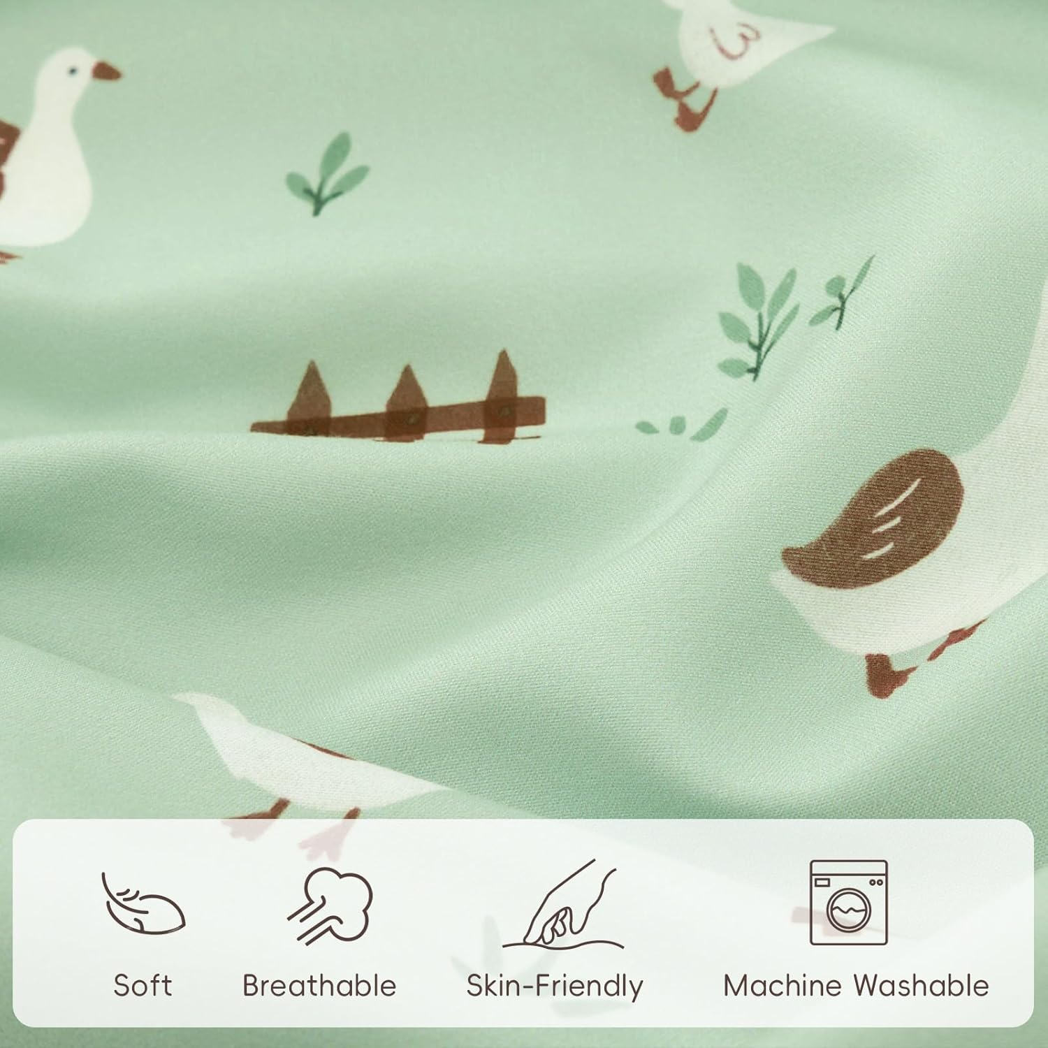 david's kids 3 Pack Fitted Crib Sheets, Ultra Soft Breathable Comfortable Baby Sheet Set for Boys Girls Neutral, 28x52 Inch Fits Standard Crib and Toddler Mattresses, Farm
