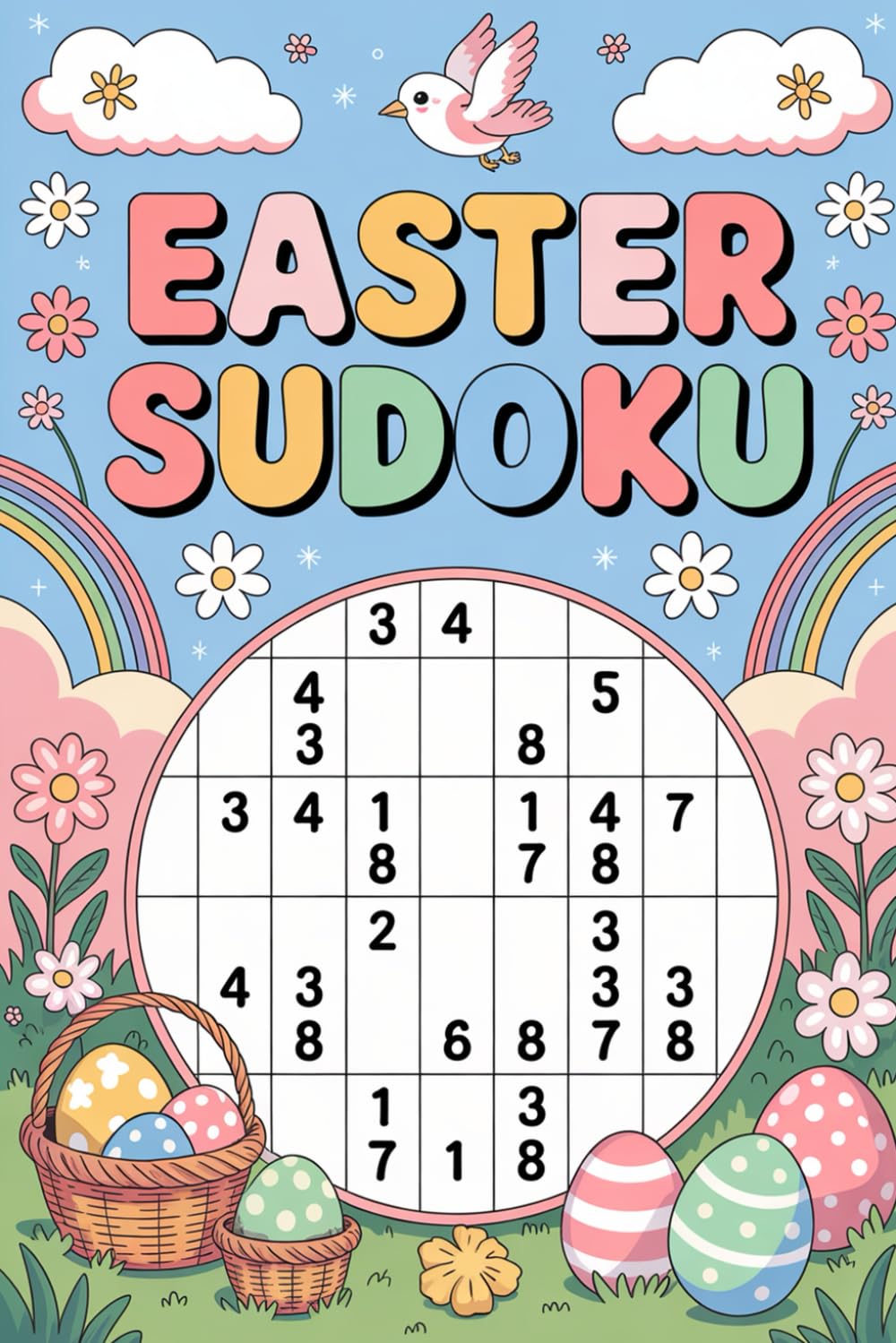 Easter Sudoku: Nightstand-Ready Immersive Puzzle Workbook