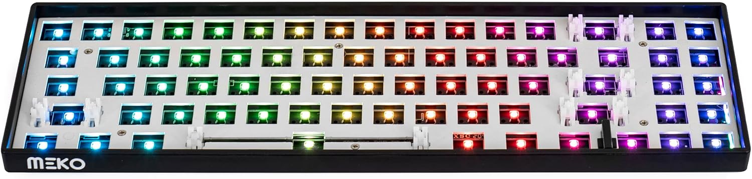 MEKO Push Barebones 65% Hotswap Bluetooth RGB Mechanical Keyboard