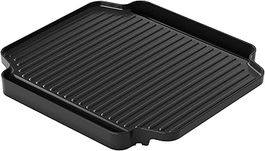 Campingaz Plaque de Grill pour réchaud Camp Bistro | Plaque de grill amovible pour réchauds de camping Camp Bistro 3 et Camp Bistro DLX 1 brûleur | facile à nettoyer | surface antiadhésive