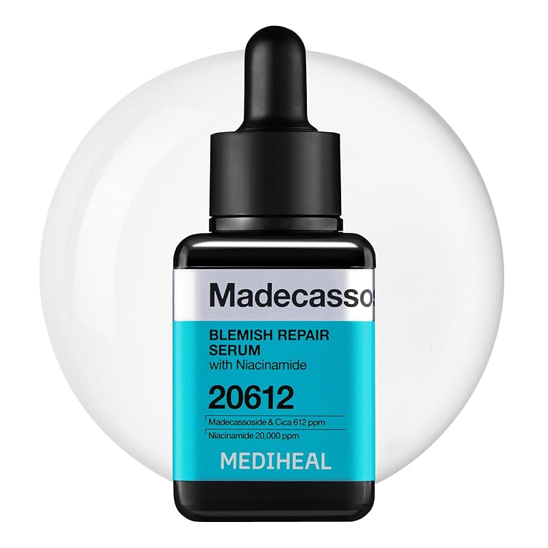 MEDIHEAL Sérum facial com Madecassoside, niacinamida e extrato de Centella Asiatica, 40 mL