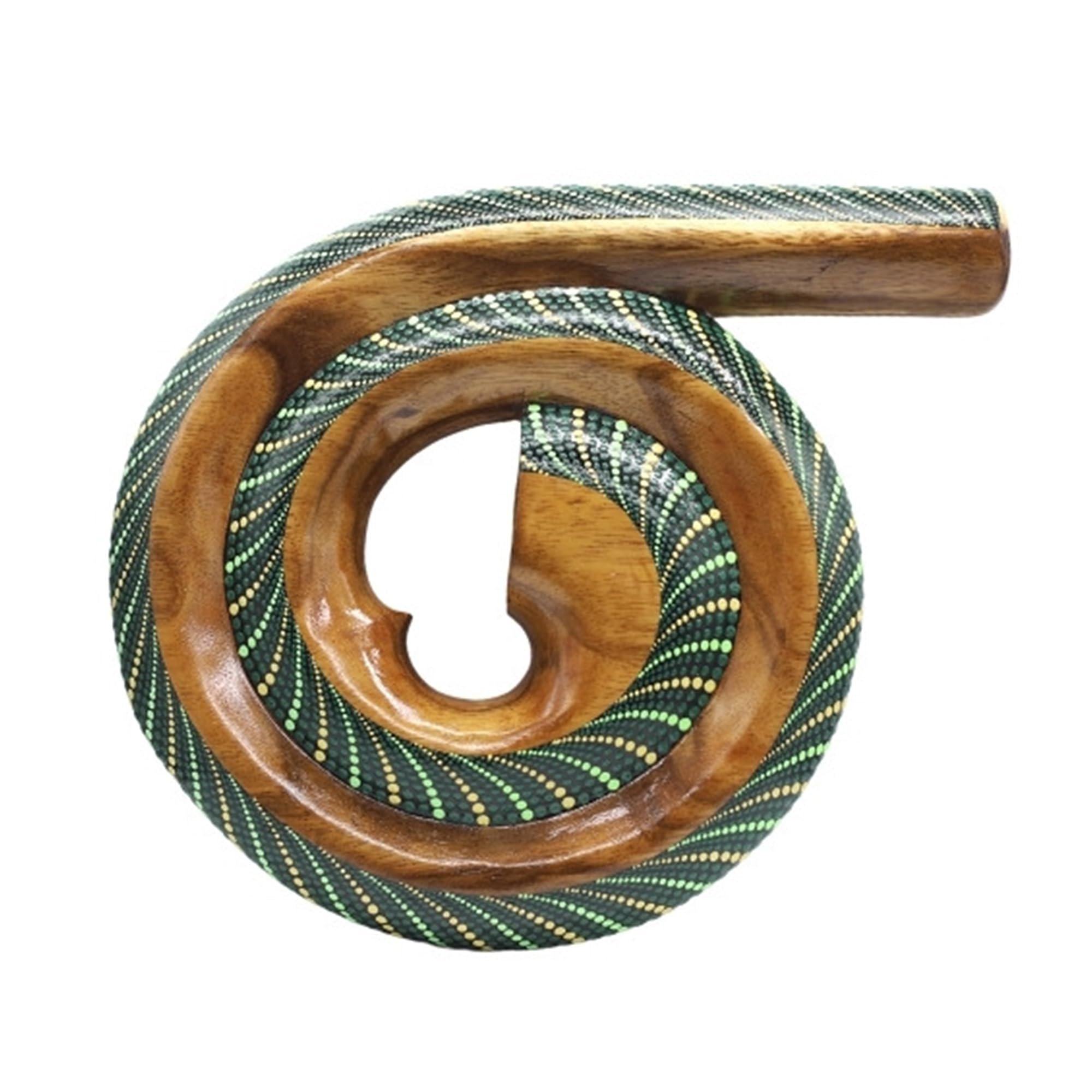 Holzspirale Didgeridoo aus Suarholz, gestimmt auf C oder D