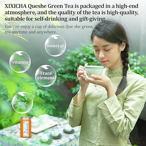 Miniatura 5 de Almacén de Tienda 2-3 días de entregaXIXICHA Maojian Tea Nuevo té grado AAA Emei Mount Zhuyeqing Té verde chino té verde chino té que she té verde
