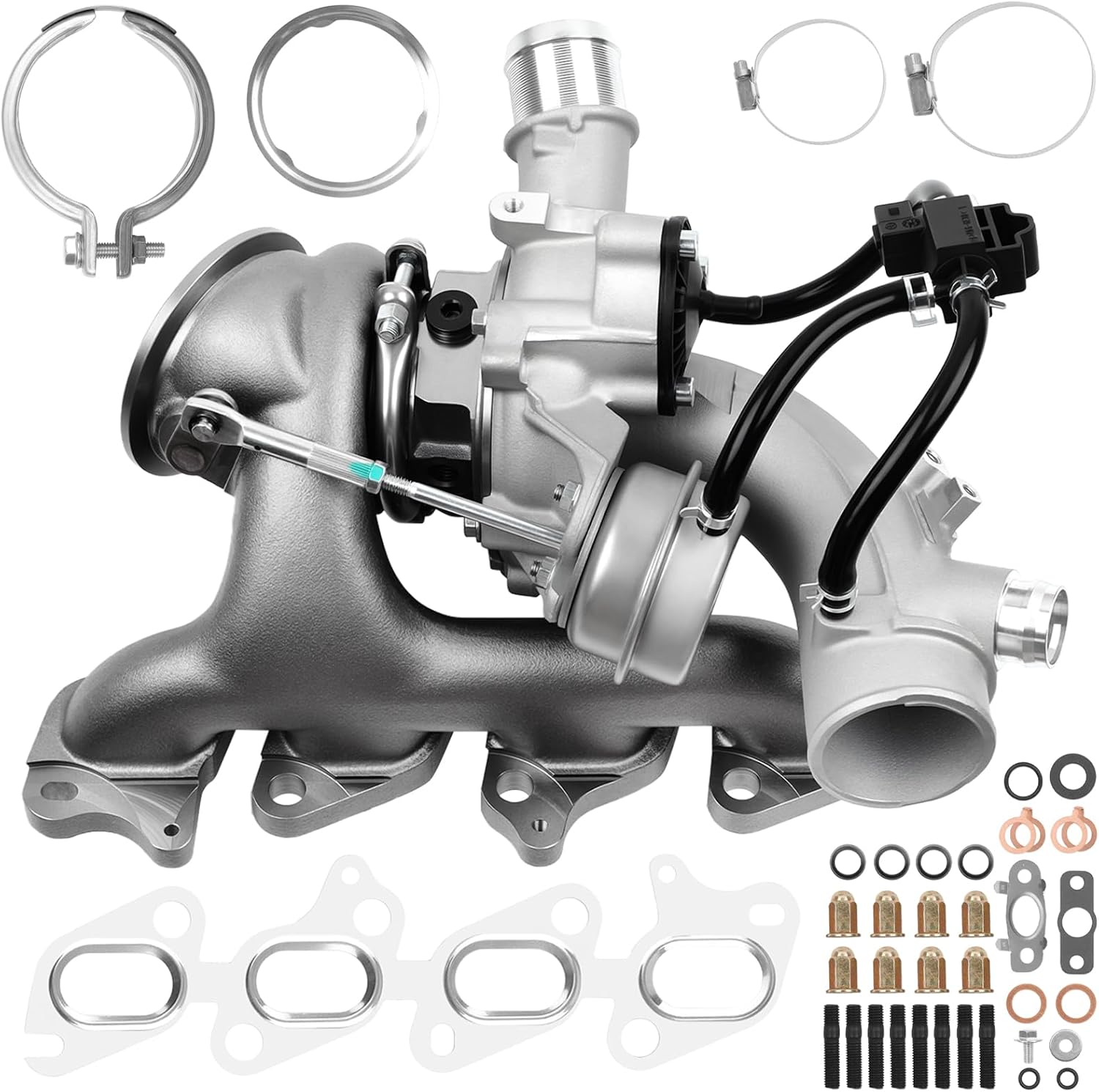 667-203 1.4L Turbocharger with Complete Gaskets & Repair kits for 2013-2021 Buick Encore for Chevy 2012-2020 Sonic,2011-2016 Cruze,for 2010-2019 Trax,for 2013-2018 Buick Encore 1.4L L4