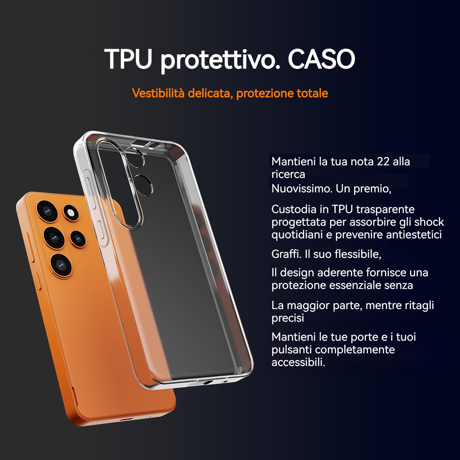 Note 22 Smartphone Offerta Android 16, 20GB+32GB/2TB TF Cellulari Octa-Core, 5.0", 4G Dual SIM Telefono Cellulare Offerta, WiFi 5G/3.5mm/ Face ID/3 Slot Eer Carte/3 Anni di Garanzia